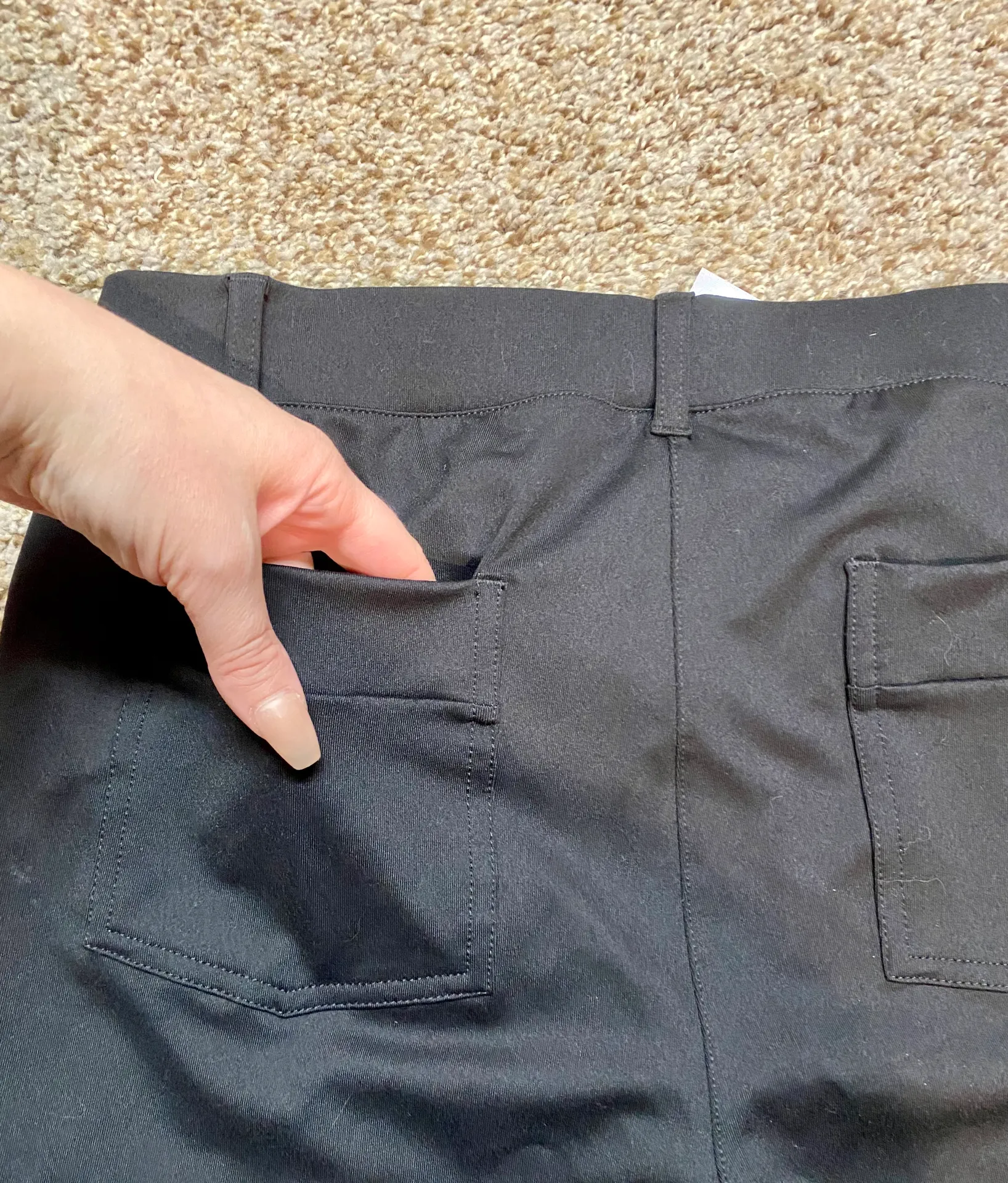 Yogipace Yoga Work Pants Black Size L - Image 4