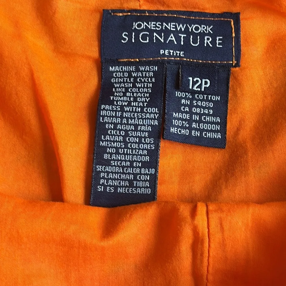 JONES NEW YORK COTTON SKIRT Sz: 12p - Image 6