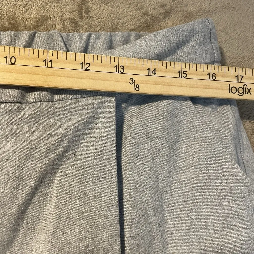 Banana Republic Pants Womens 12 Gray Wide Leg Trousers Careers Dress Work Modest - Image 5