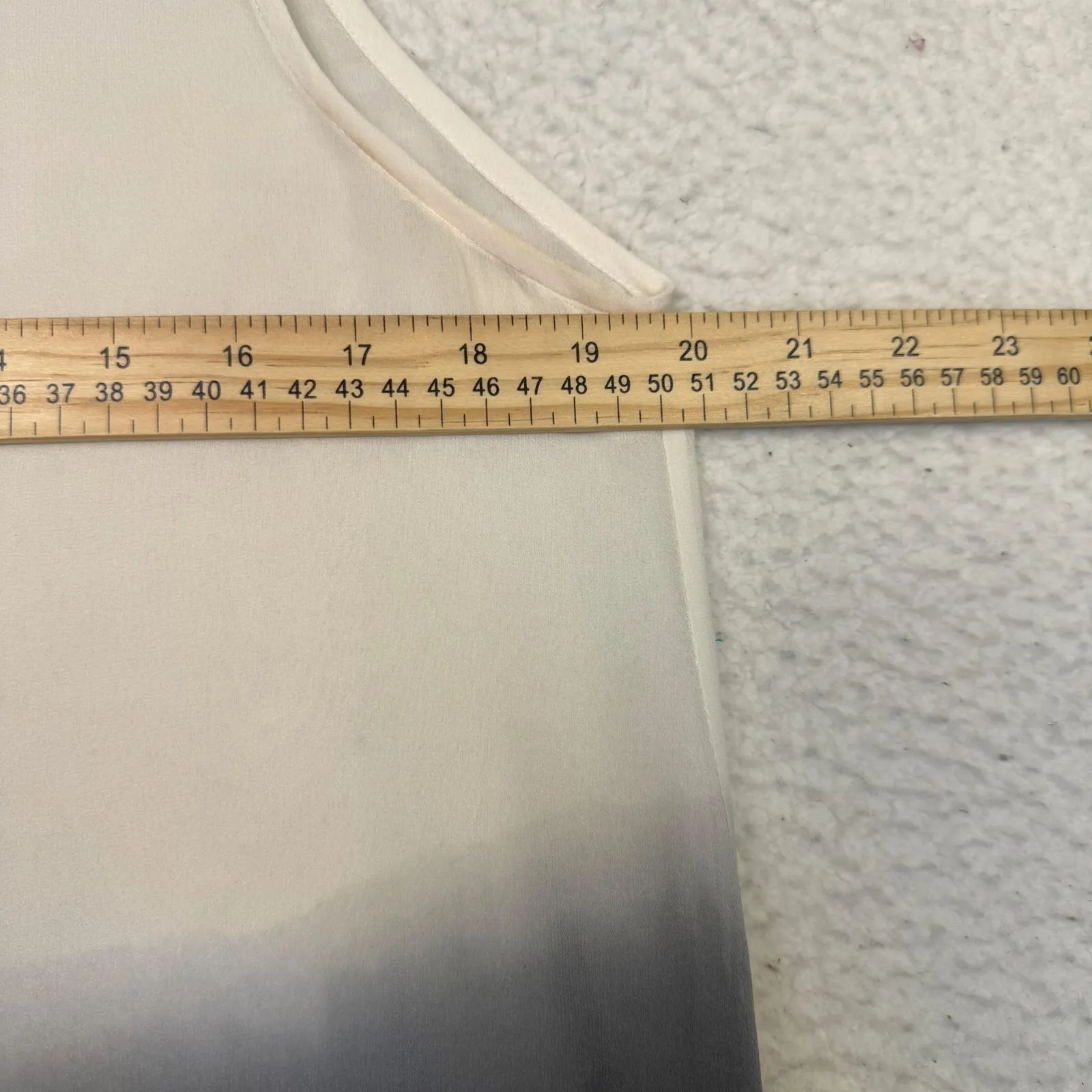 Eileen Fisher Blouse Tank Set Women PM White Black Silk Mandrian Collar Sheer - Image 7