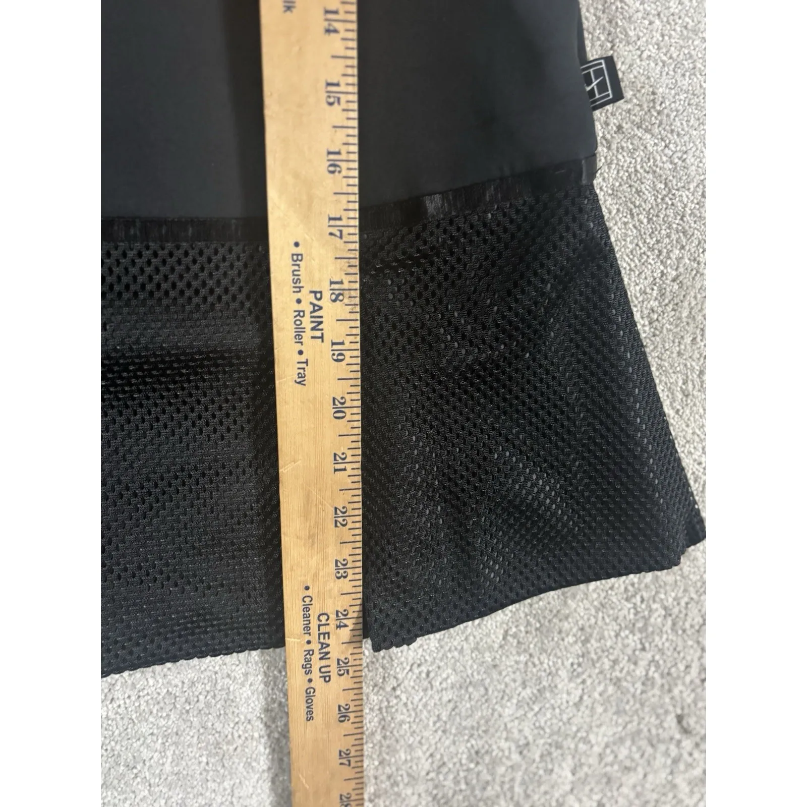 Women's Nike Court Black Pleated Tank Top Peplum Tennis‎ Pickleball - Image 8