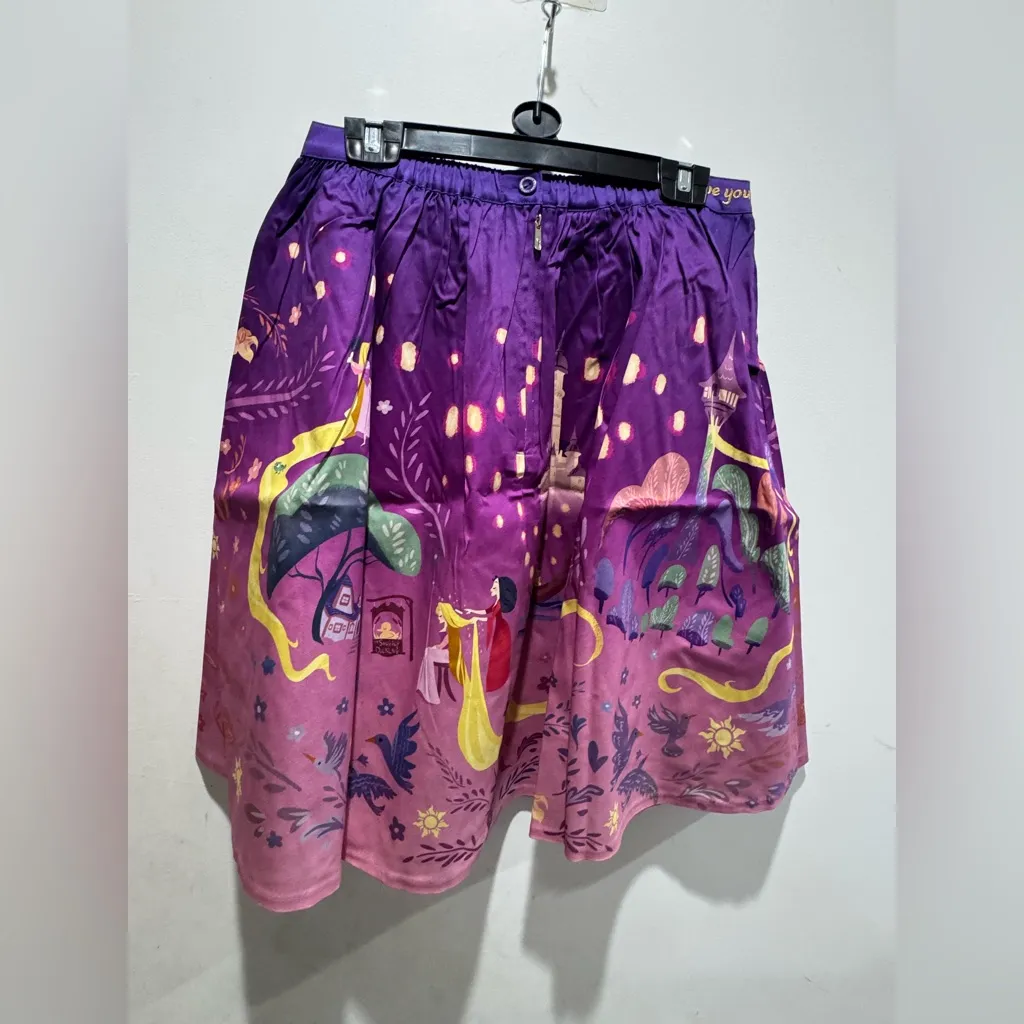 Loungefly Stitch Shoppe Story of Disney Princess Rapunzel Sandy Skirt - Image 5