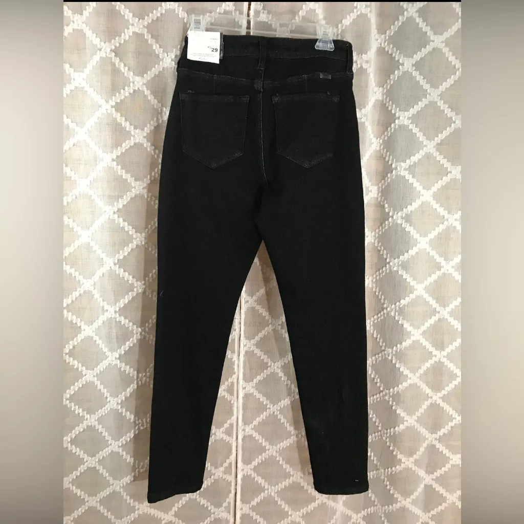 Women's KanKan Black Skinny Jeans Size 27 - Image 2