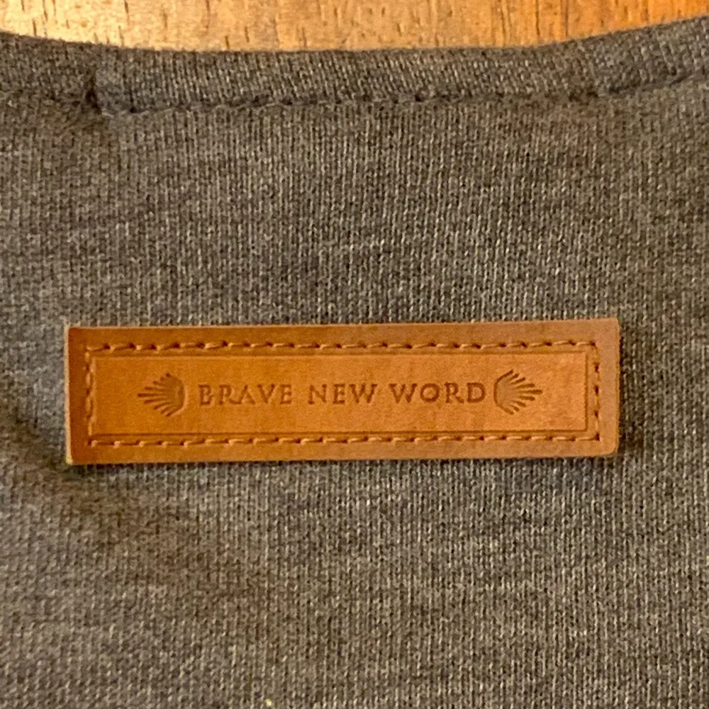 Naketano dress Size Small Gray long sleeve super soft t-shirt style dress midi - Image 10