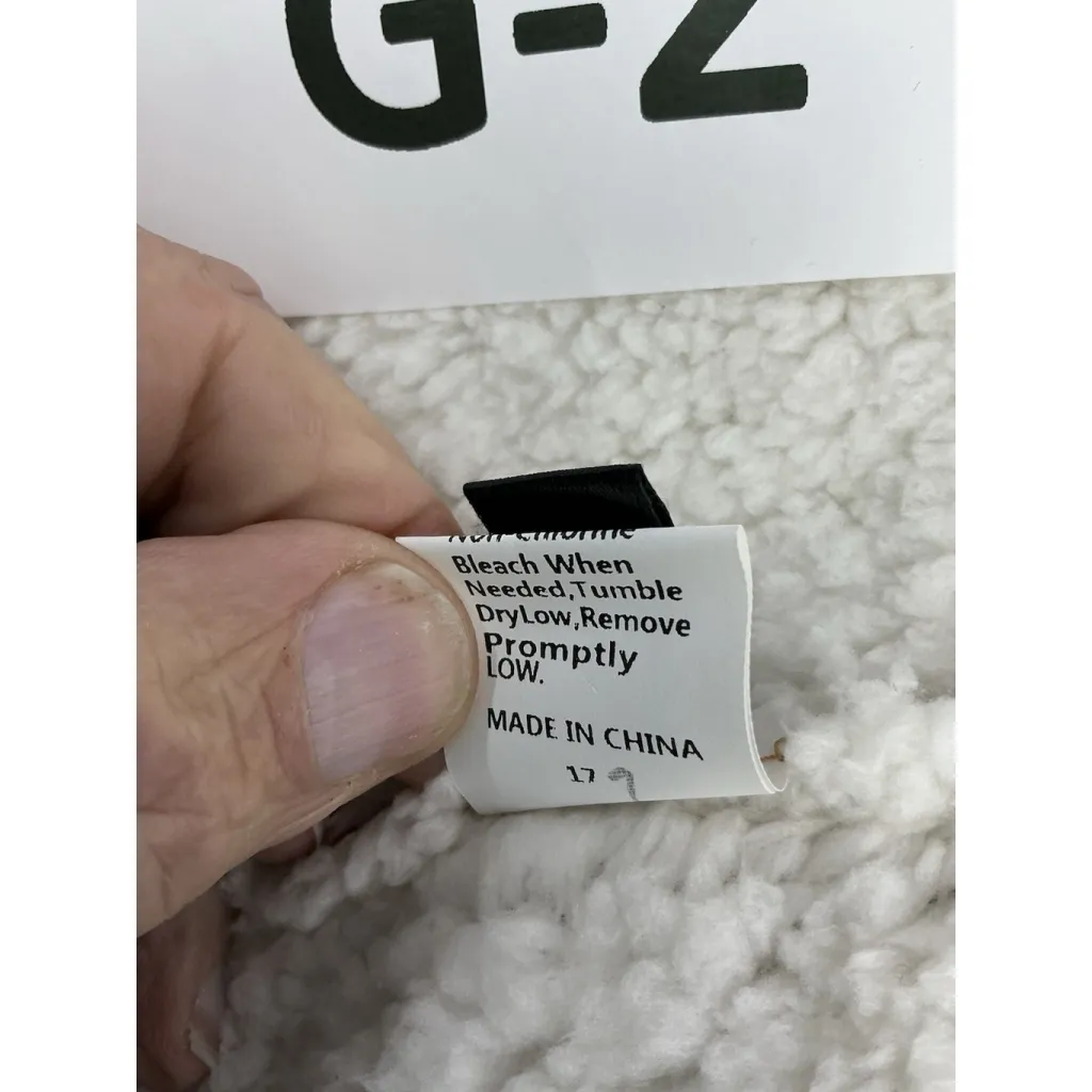 Womans Shein Soft Open Vest Small (4) Brown Faux Suede Sherpa Lined - Image 5