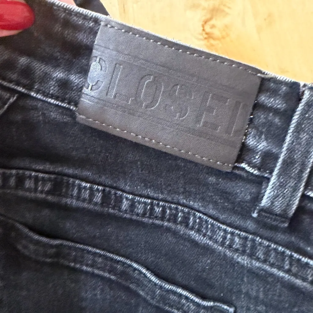 Closed Women's Baker Long Straight Leg Black Jeans Size 27 - Image 7