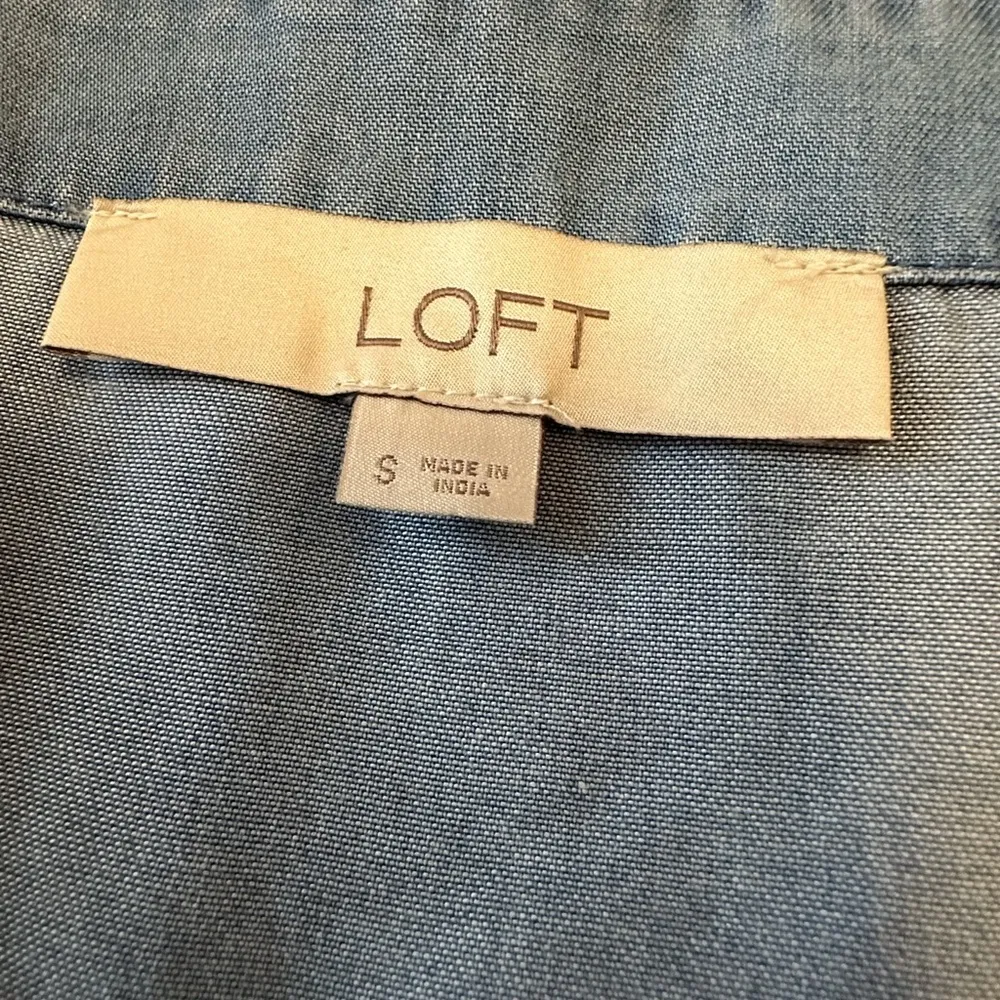 crossbody short sleeve flowy top size small - Image 8