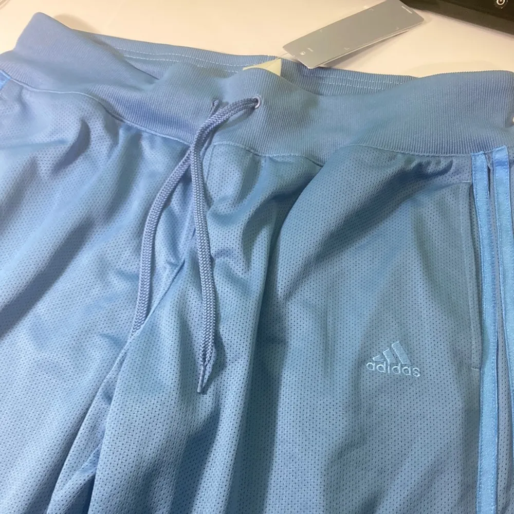 Adidas  Performance Blue Athletic Shorts - Image 10