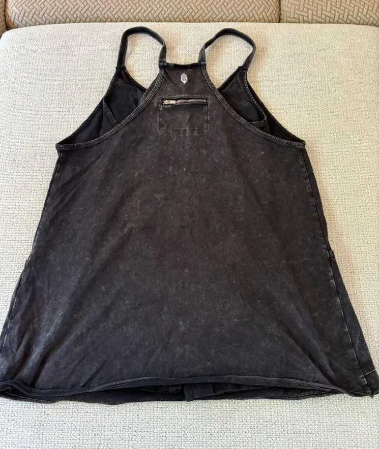 Hot Shot Mini Dress in Washed Black MEDIUM - Image 6