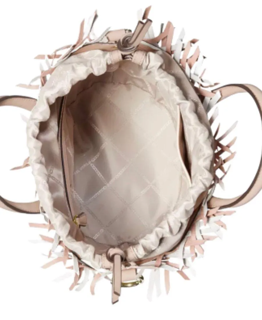 MARLEY MEDIUM LEATHER BUCKET MESSENGER BAG - Image 3