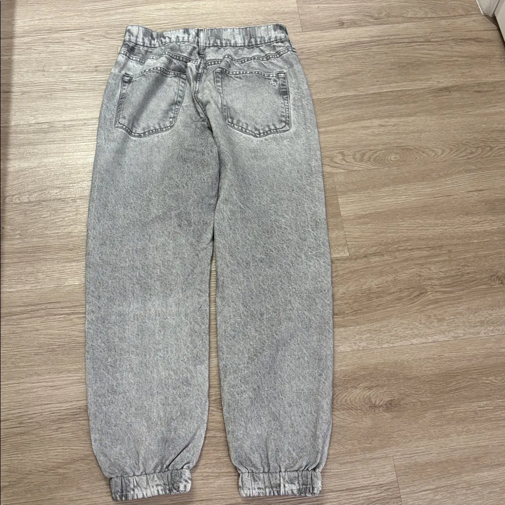 Rag and Bone  Miramar Gray Wash Joggers size small - Image 6