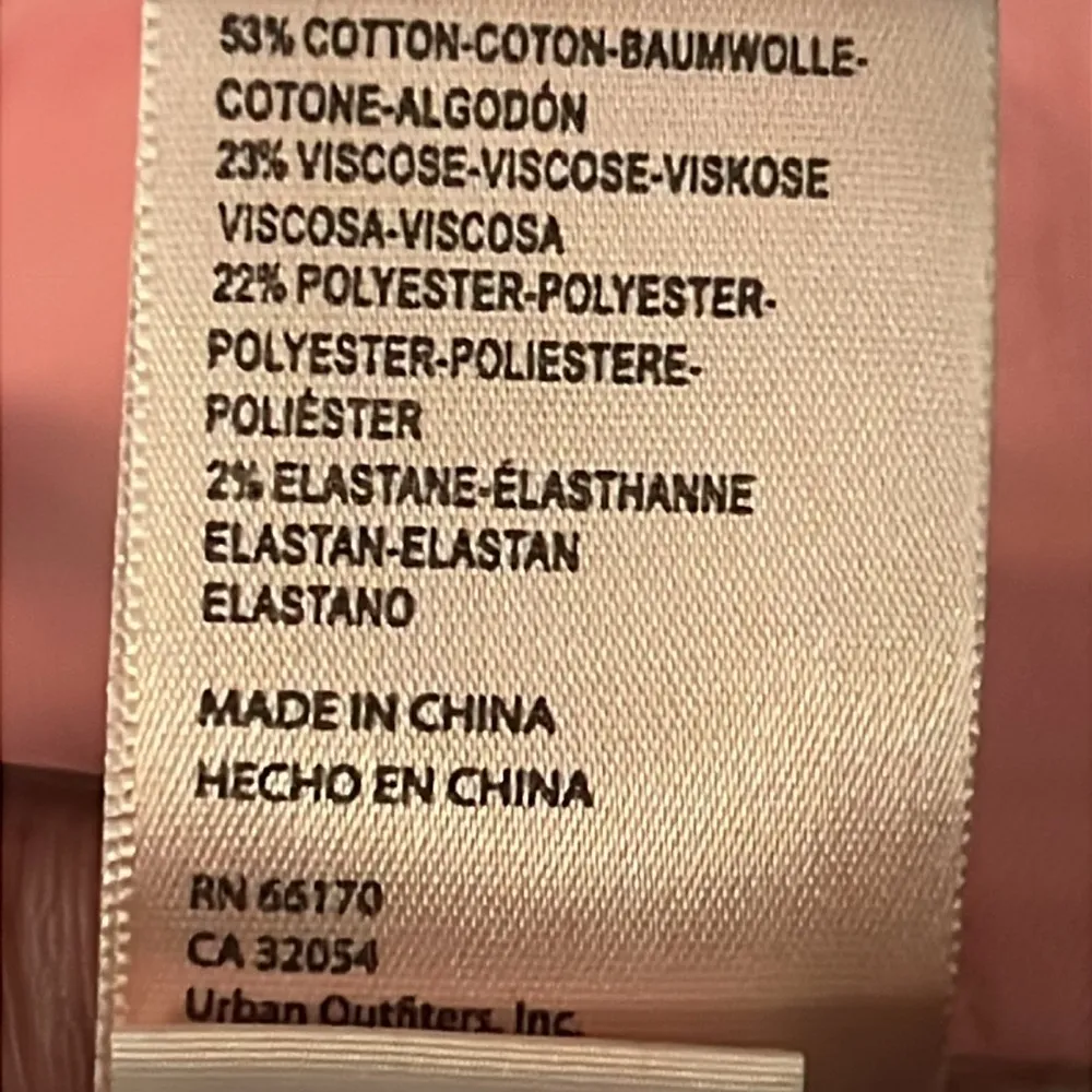 Free People  Venice Beach Pink High Rise Flare Jeans Size 30 - Image 10