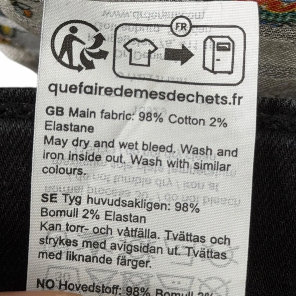 Dr. Denim Black Skinny Jeans - Image 7