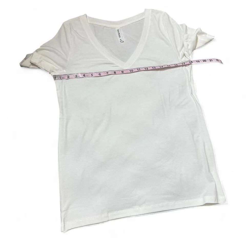 Zenana Premium Perfect Fit V‎ Neck Tee - Image 7