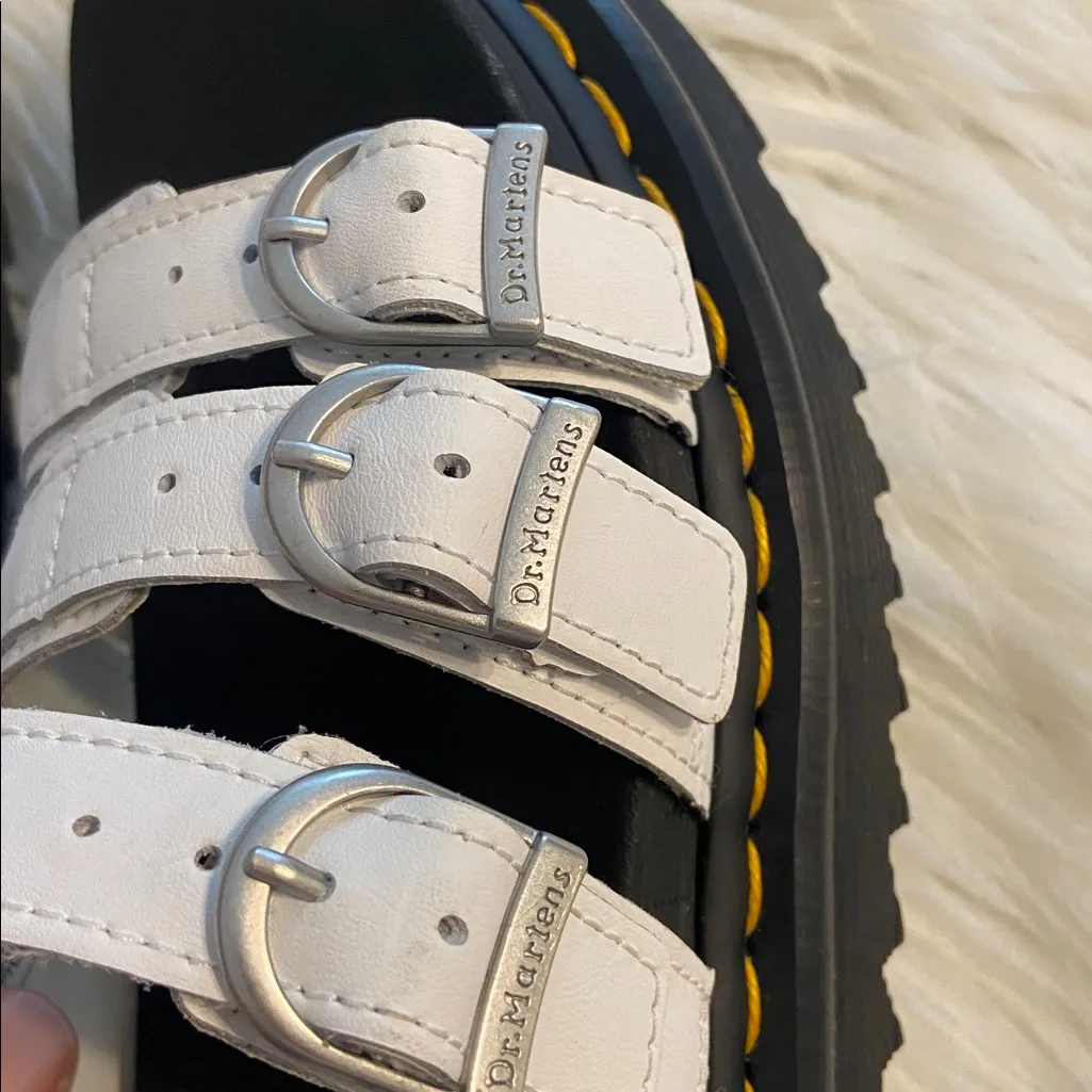Dr. Martens Black and White Sandals size 7 BNWOT see all photos - Image 10
