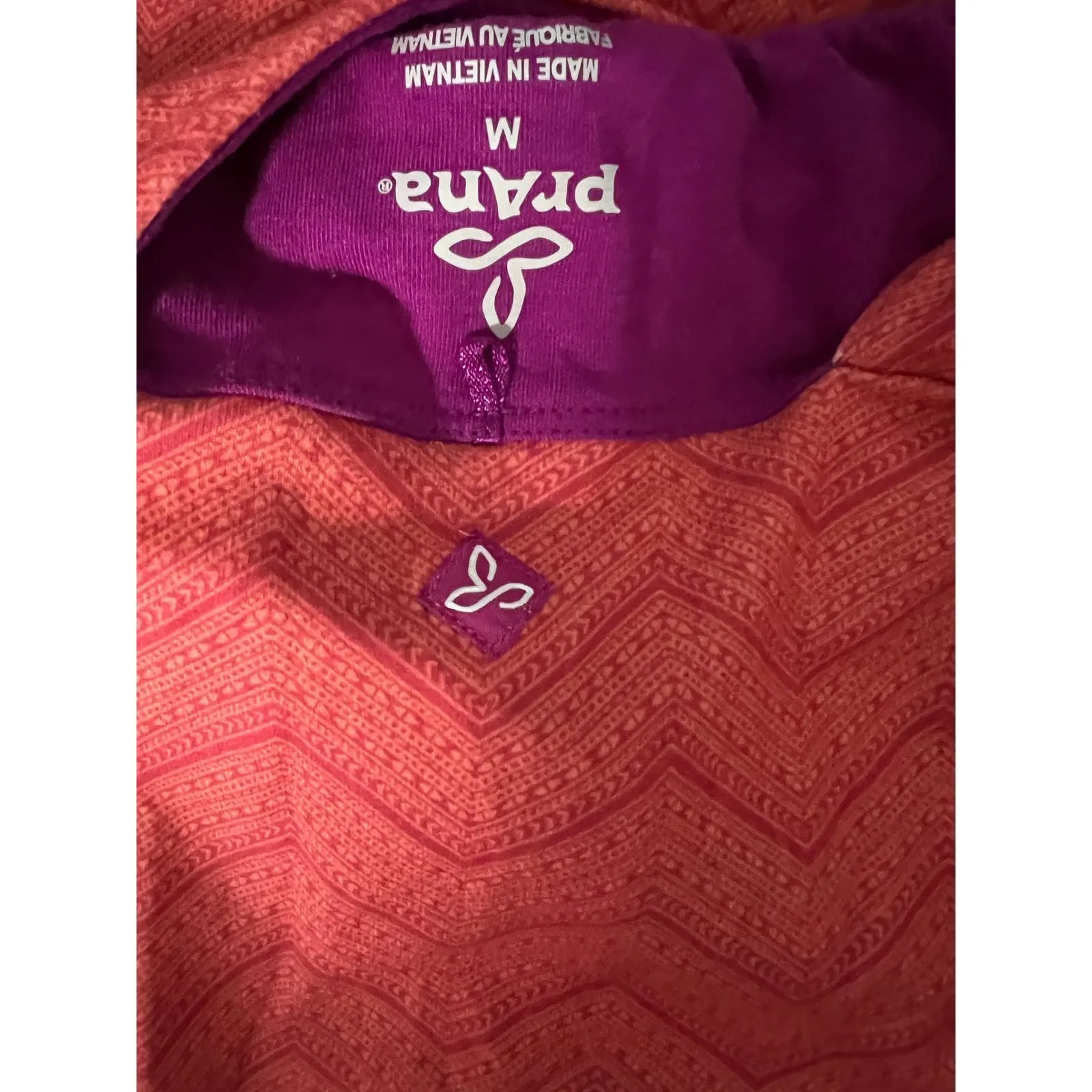 Prana Women's Viola Pixie Phoebe‎ Tank Dress Coral and Purple Size M - Image 3