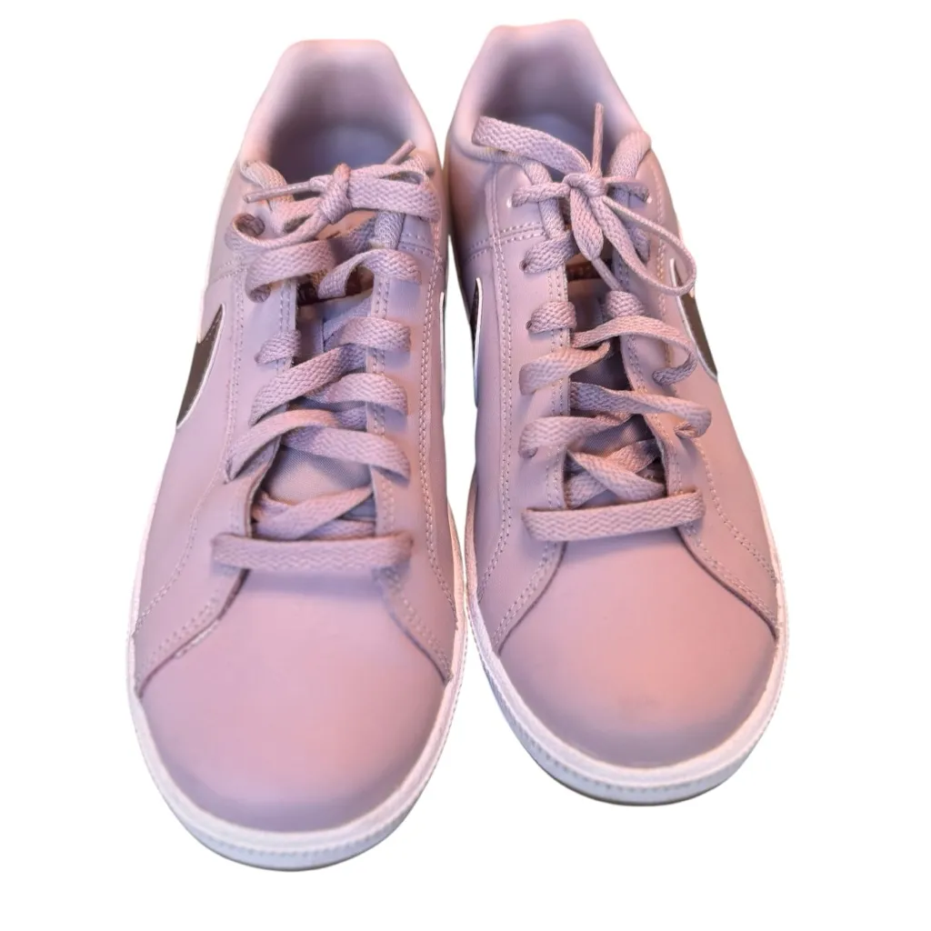 Nike Court Royale 2 Dusty Purple Rose Gold Swoosh Sneakers Womens 9.5 Low Top - Image 7