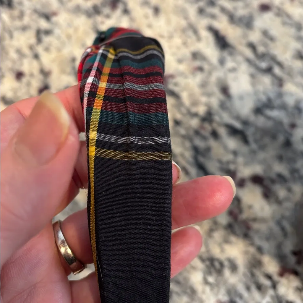 J Crew Tartan Plaid Headband - Image 8