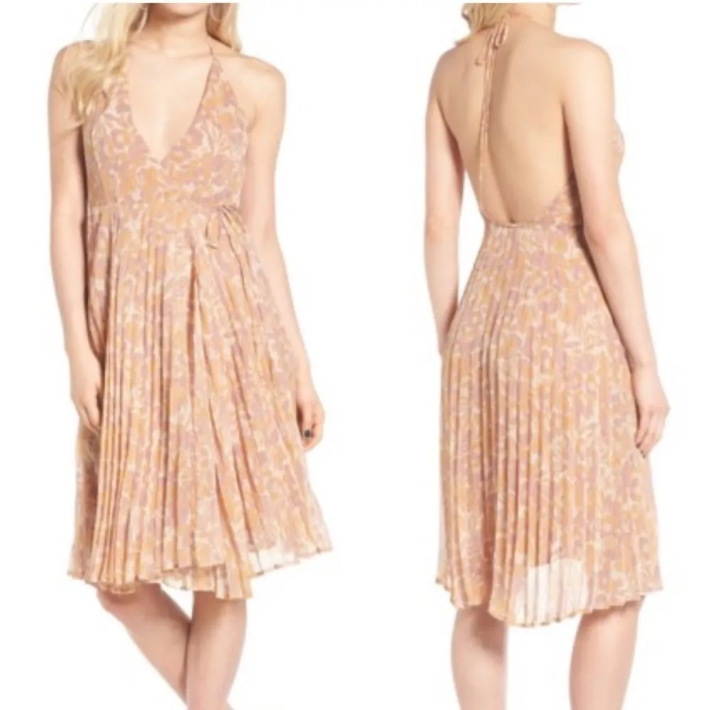 ASTR the label floral wrap dress - Image 2