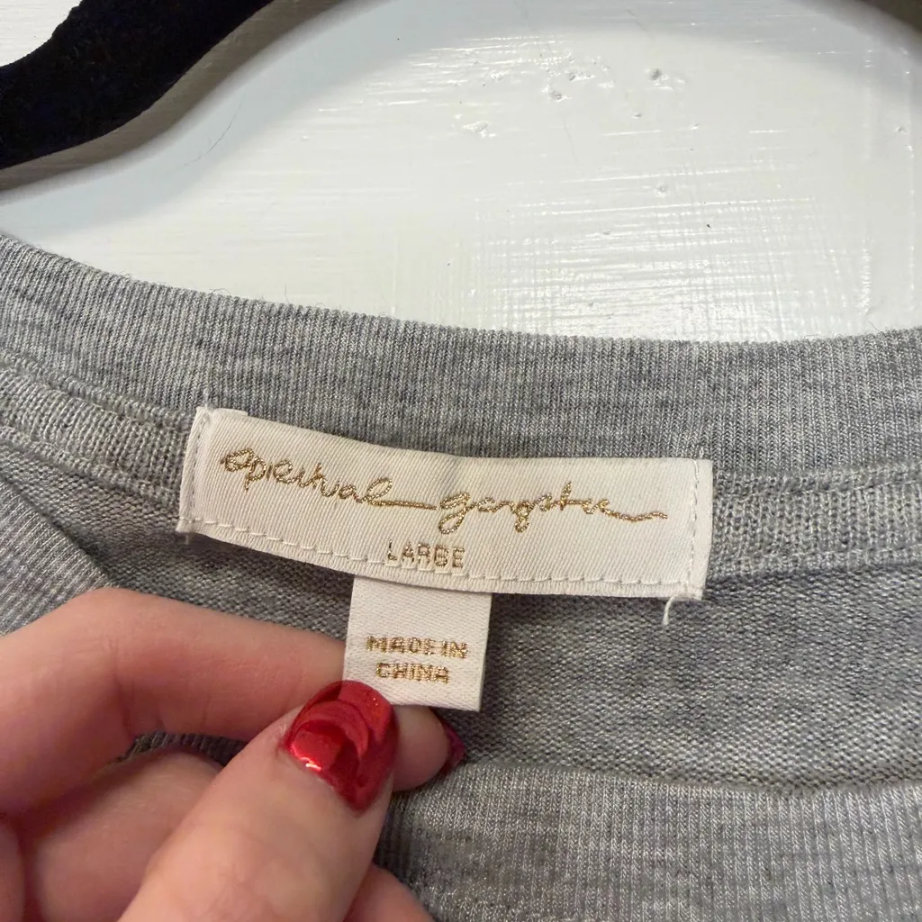 Spiritual Gangster Love Kindness Gratitude Peace Happiness Crewneck Size Large - Image 4