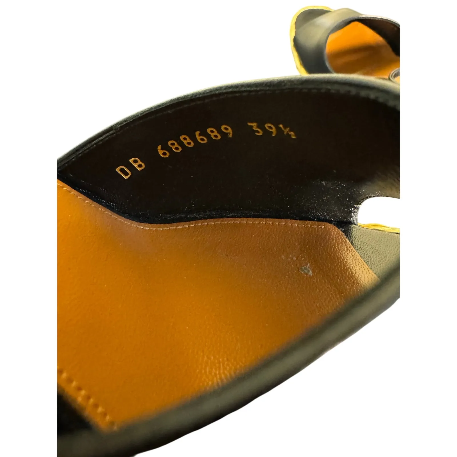 Saint Laurent NIB Paloma Leather Espadrille Wedges in Black Size 39.5 - Image 10