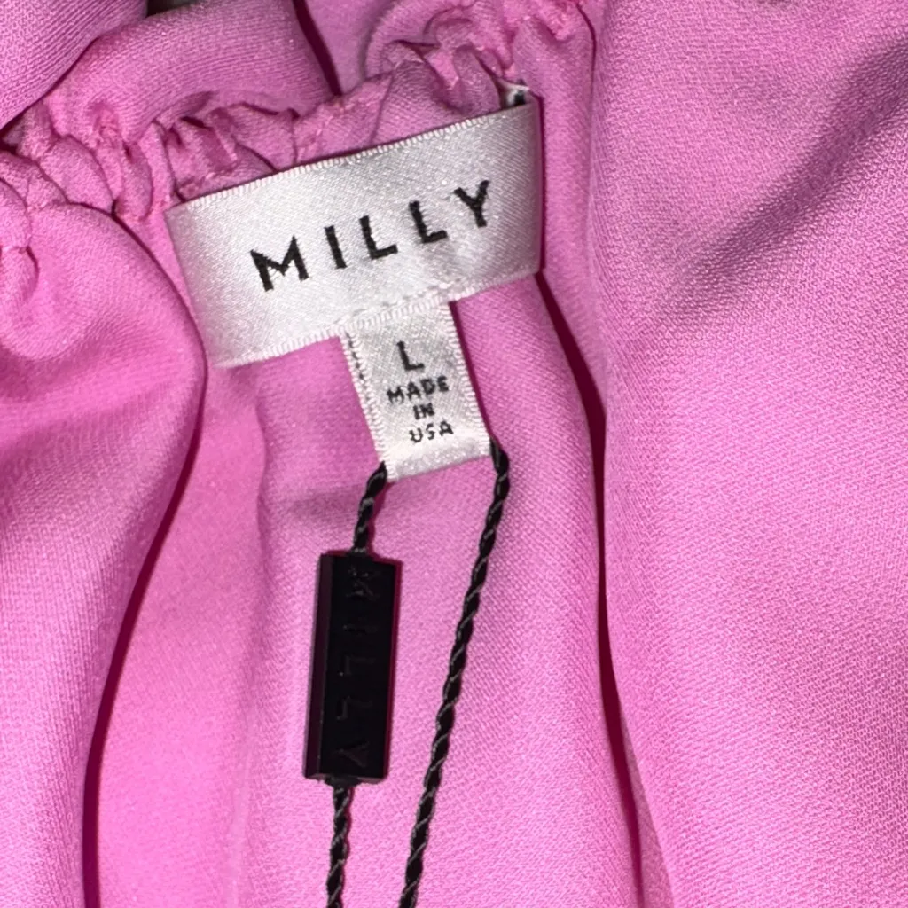 Milly Tammy Cropped Top in Bubblegum Pink, NWT - Image 7
