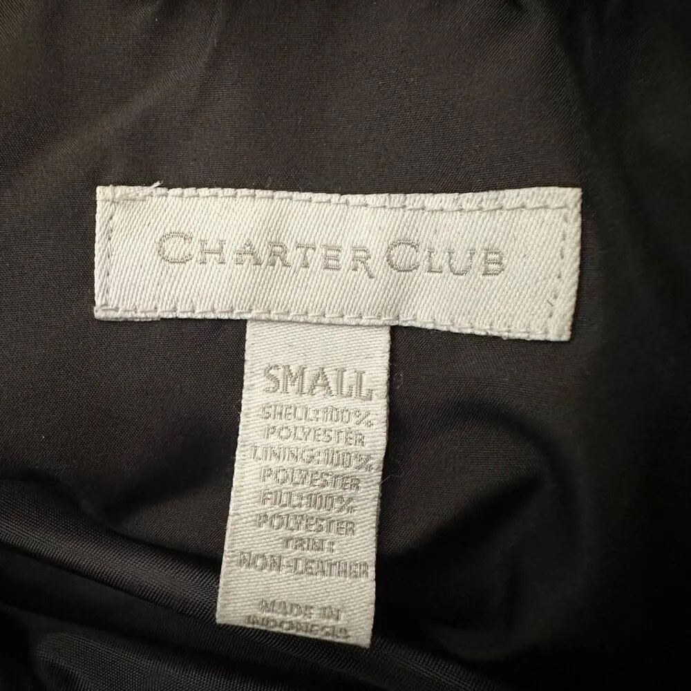 Charter Club black vest - Image 4