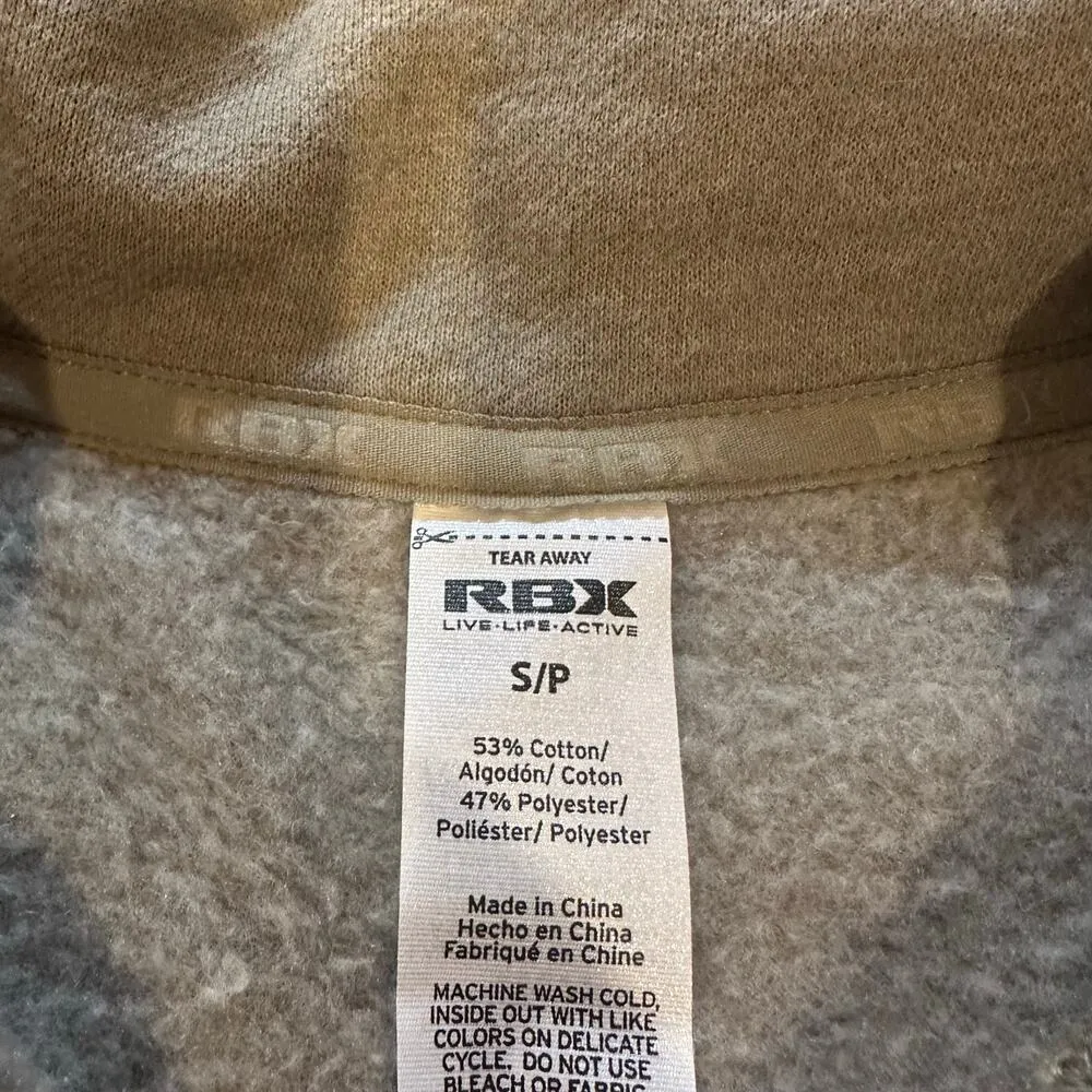 Reebok Sage Green Pull Over Sweatshirt sz S - Image 5