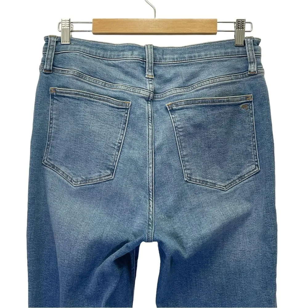 Madewell Jeans Cali Demi Boot Cropped Kick Flare Dorrance Wash Women’s Size 29 - Image 6