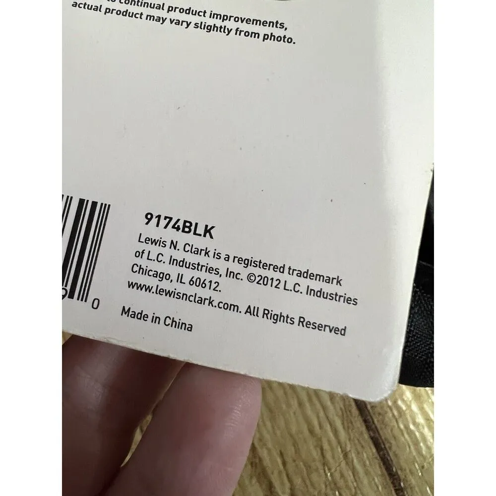 Lewis N Clark Hydration Waist Pack Black for hiking biking NEW - Image 5