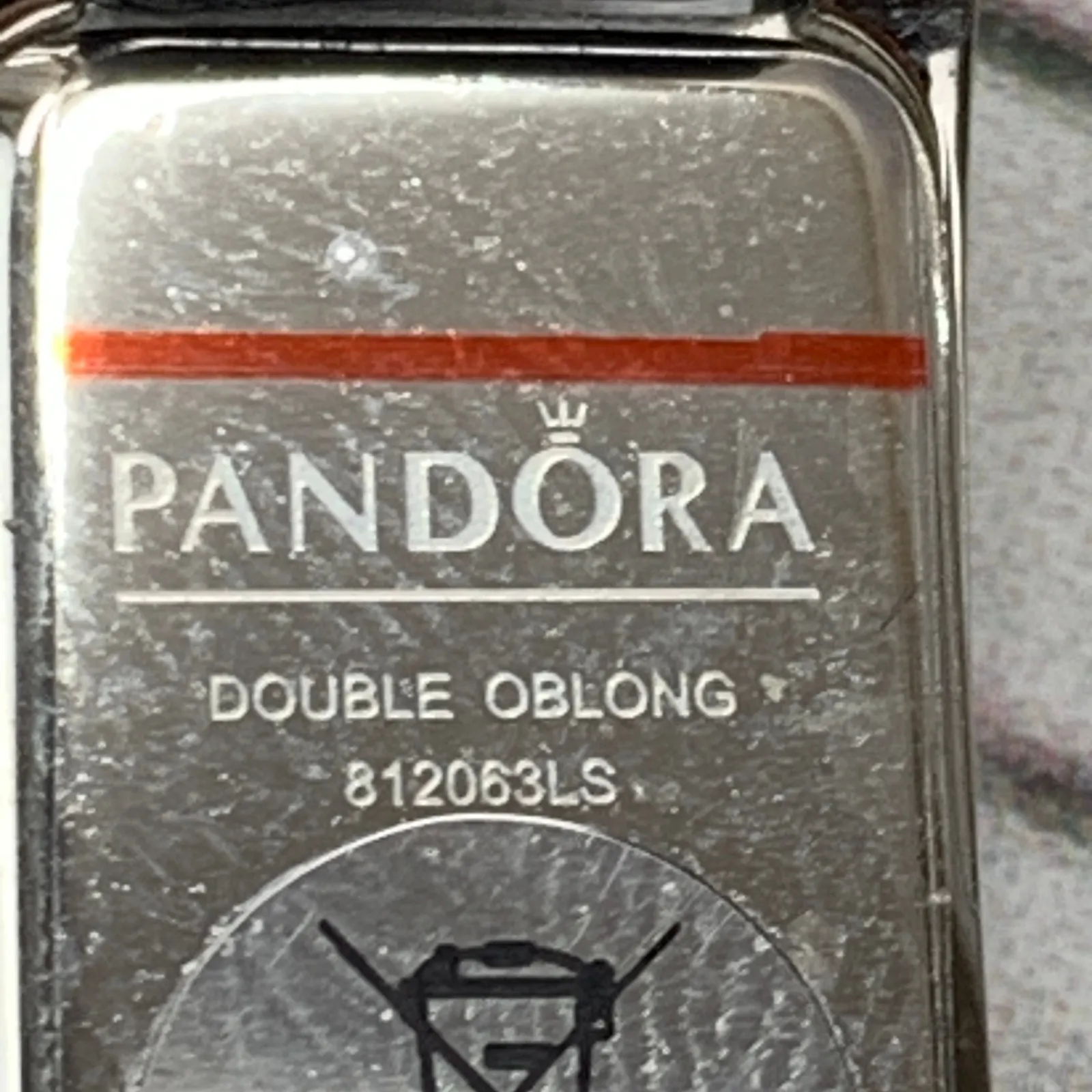Pandora Double‎ Oblong Ladies Watch - 812063LS Never Worn - Image 3