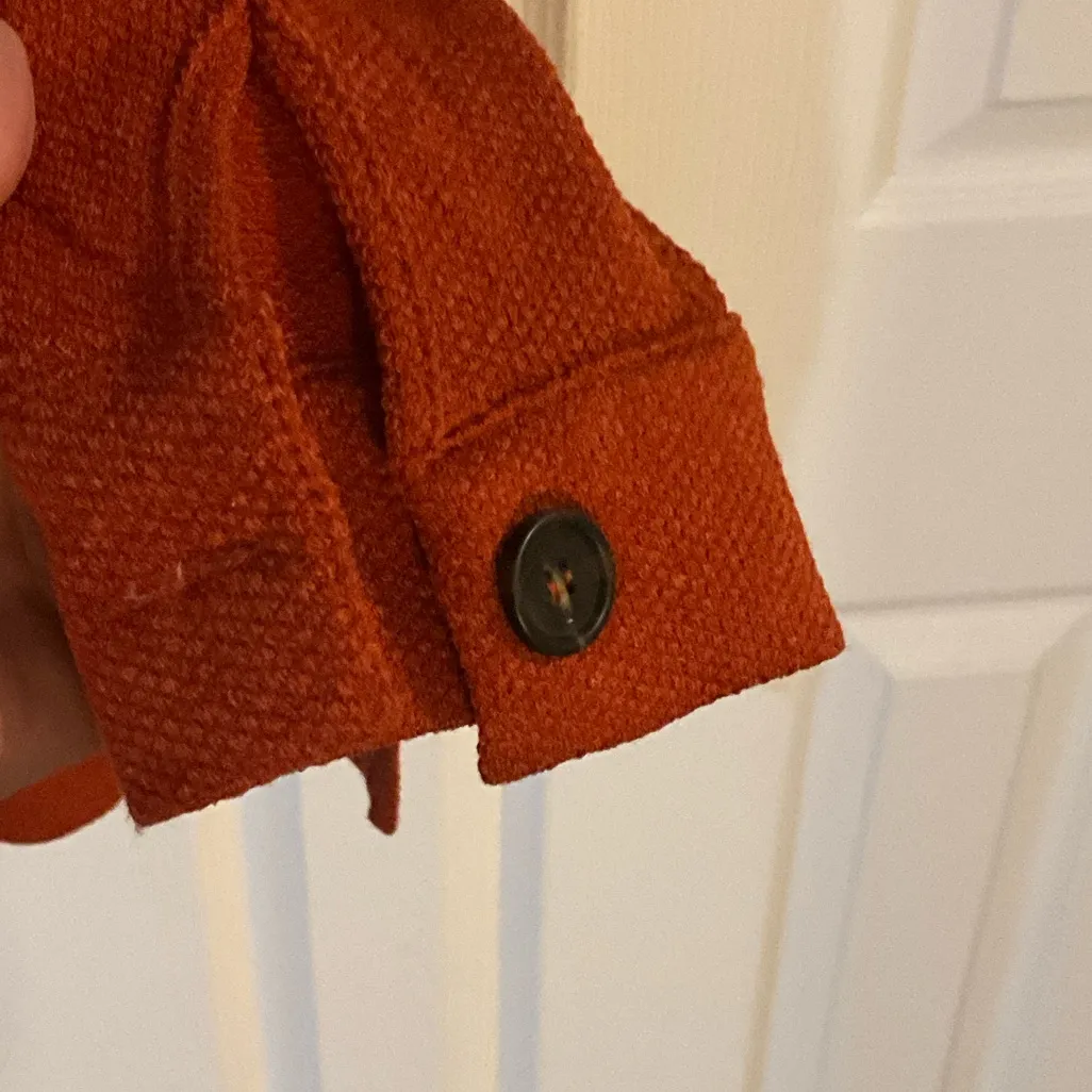 Zenana Outfitters Orange Button Down Shirt - Image 5