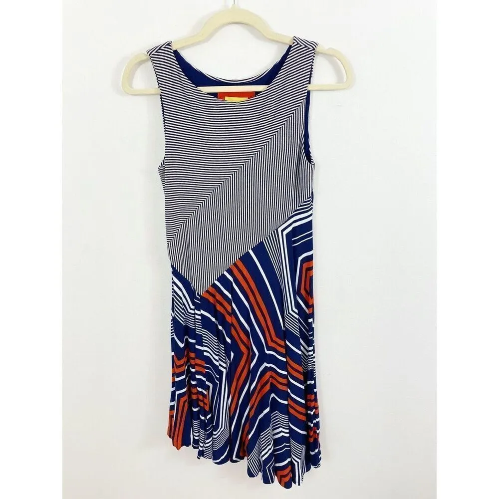 ✨Maeve Anthropologie Cameron assymetric swing Sz Medium dress✨ - Image 5