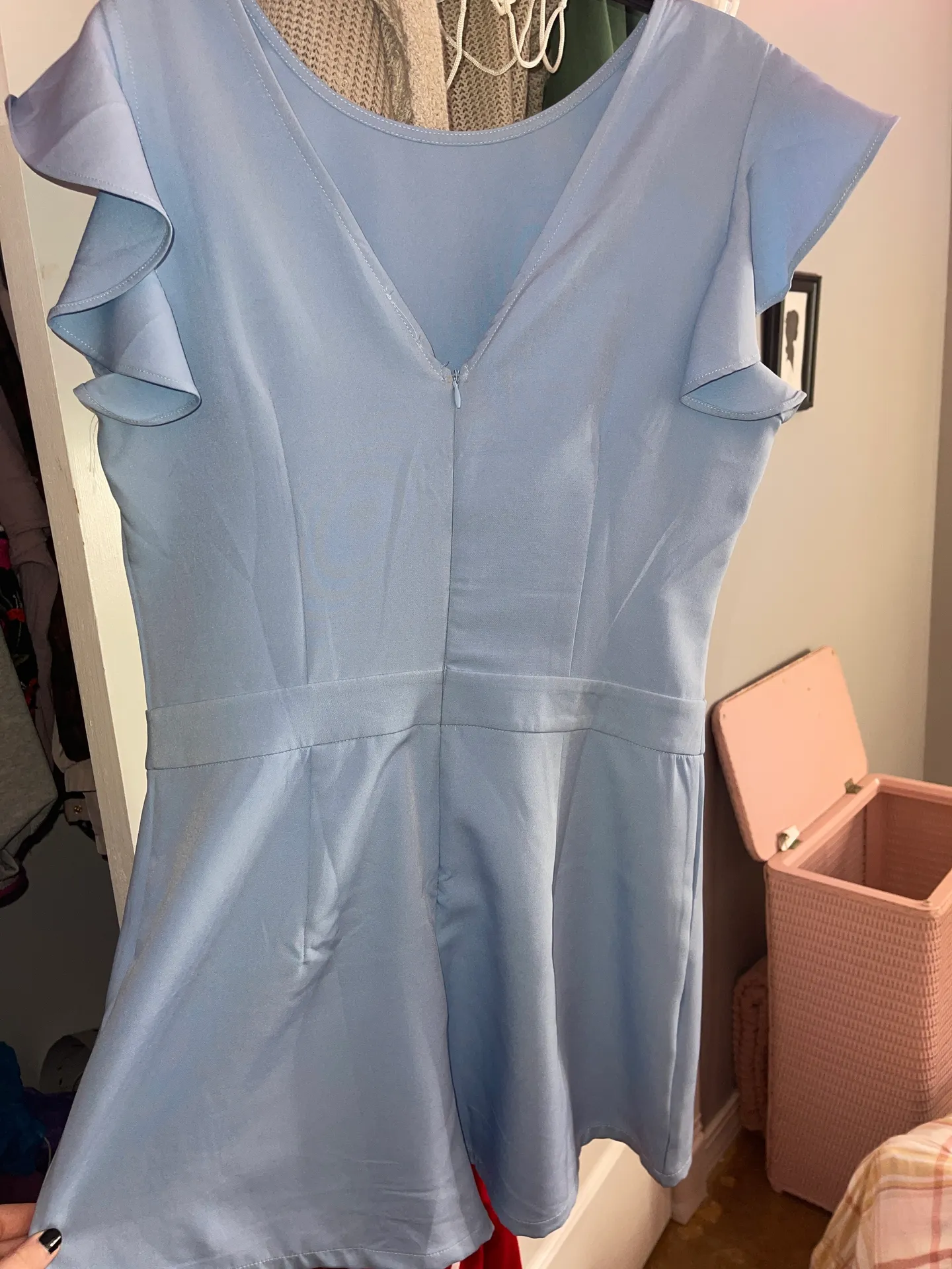Light Blue Romper Size M - Image 3