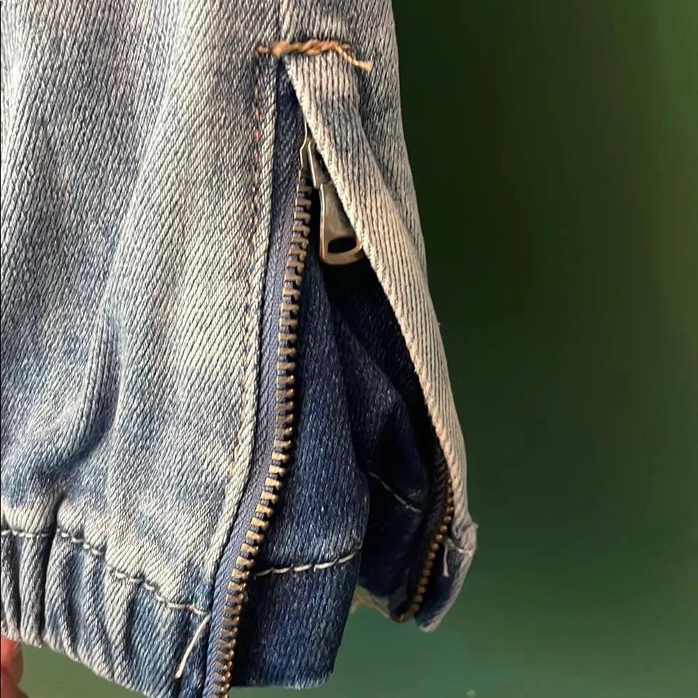 PAIGE Mayslie Jogger Jeans Womens 28 Summer Casual Cropped - Image 6