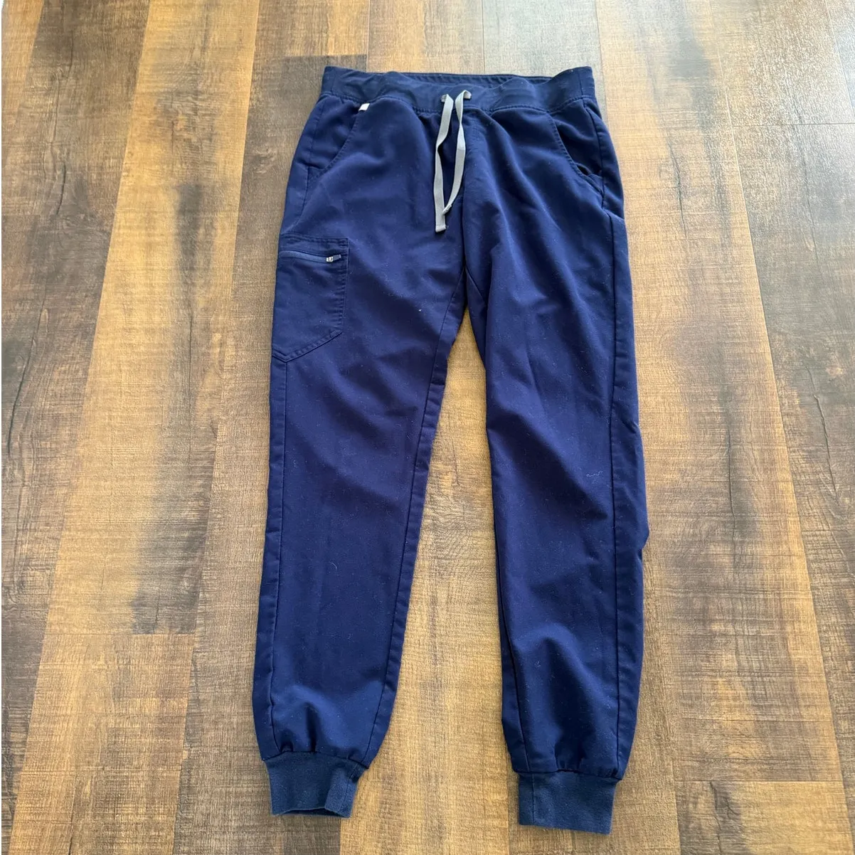 Figs Zamora Jogger Navy Scrub Pants Size Medium/T - Image 9