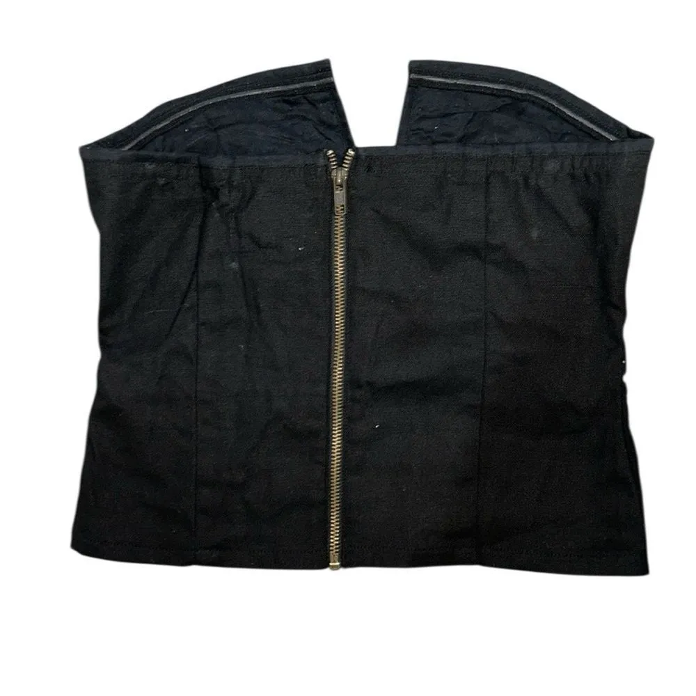 Revolve One Teaspoon Strapless Beaded Top(Size Small) - Image 5