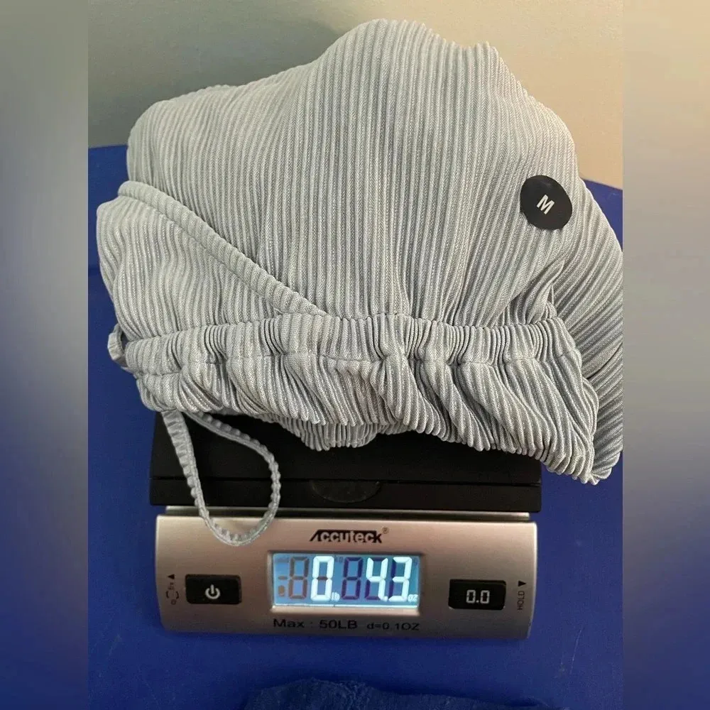 NWOT Y2K Abercrombie and Fitch Womens M Elastic Tie Waist Adjustable Straps - B4 - Image 3