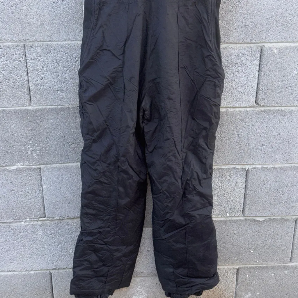 Vintage Sport Essentials Black Snow Bib ski Bib Winter wear Overalls Size Small - Image 13