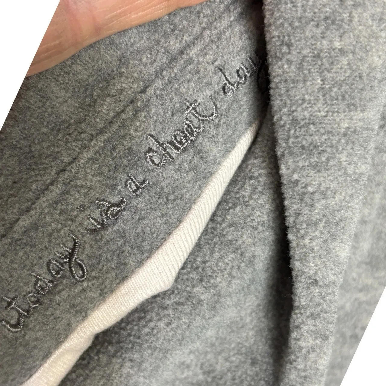 Lululemon Go Forward Pullover Sweater sz 4 Heathered Pink Bliss Drawstring Cozy - Image 8