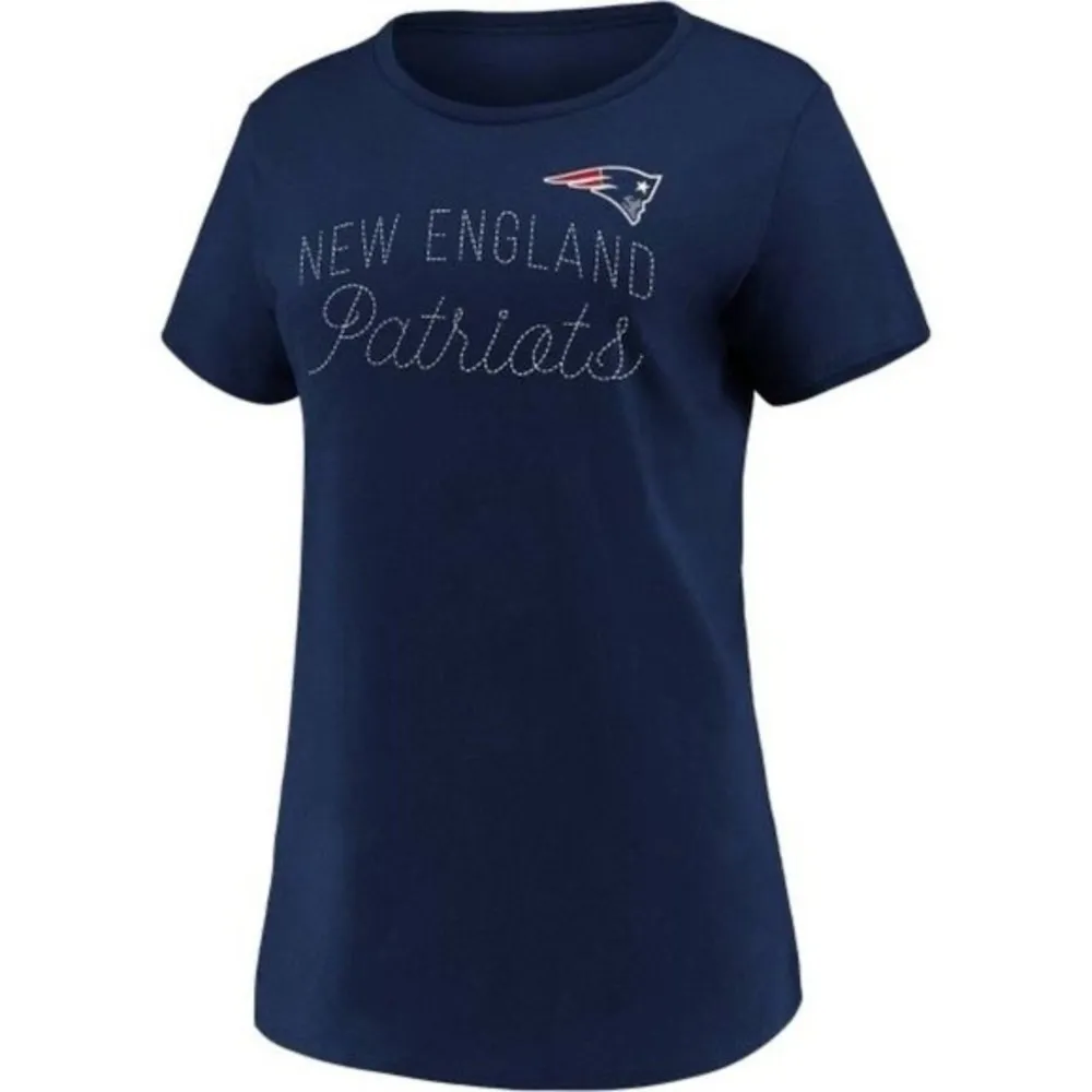 NFL Team Apparel Women’s New England Patriots Short Sleeve T-Shirt - Image 78