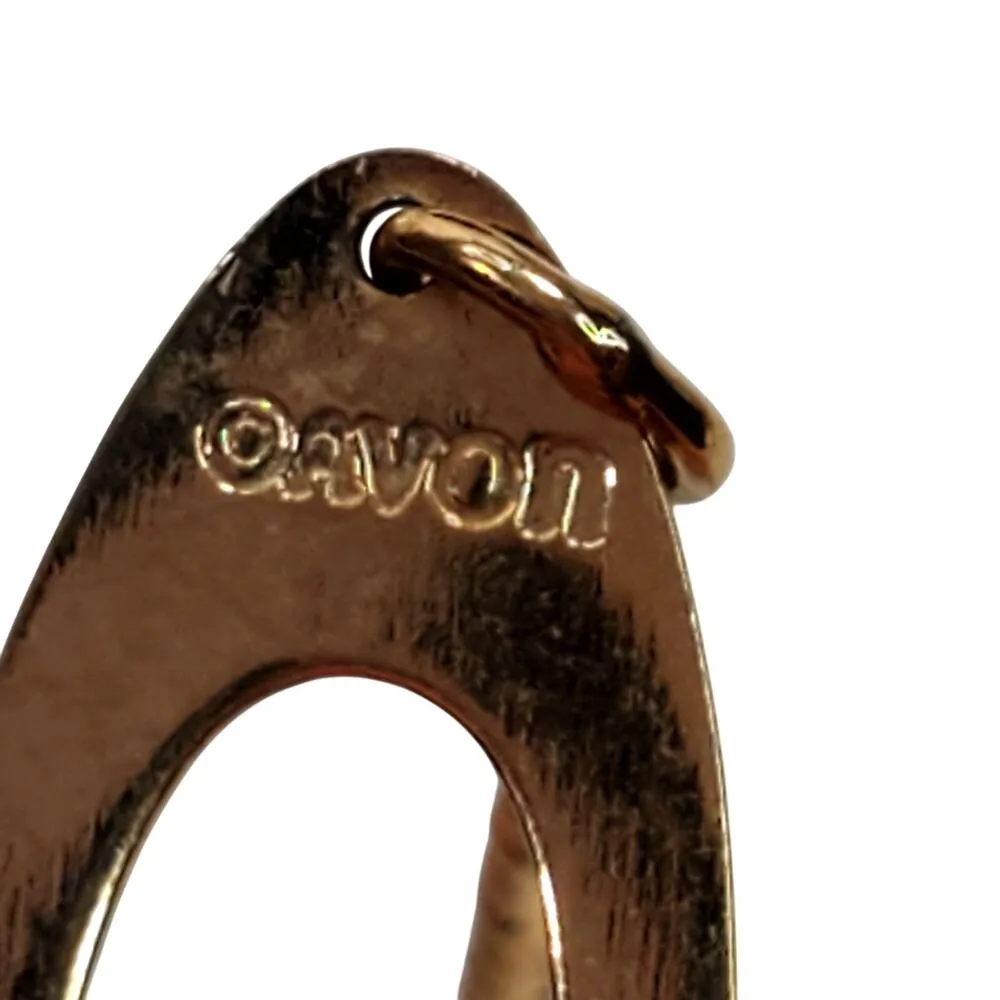 Avon Oval Gold Tone Link Chain Bracelet 4.25" Minimalist Classic Simple Basic - Image 3