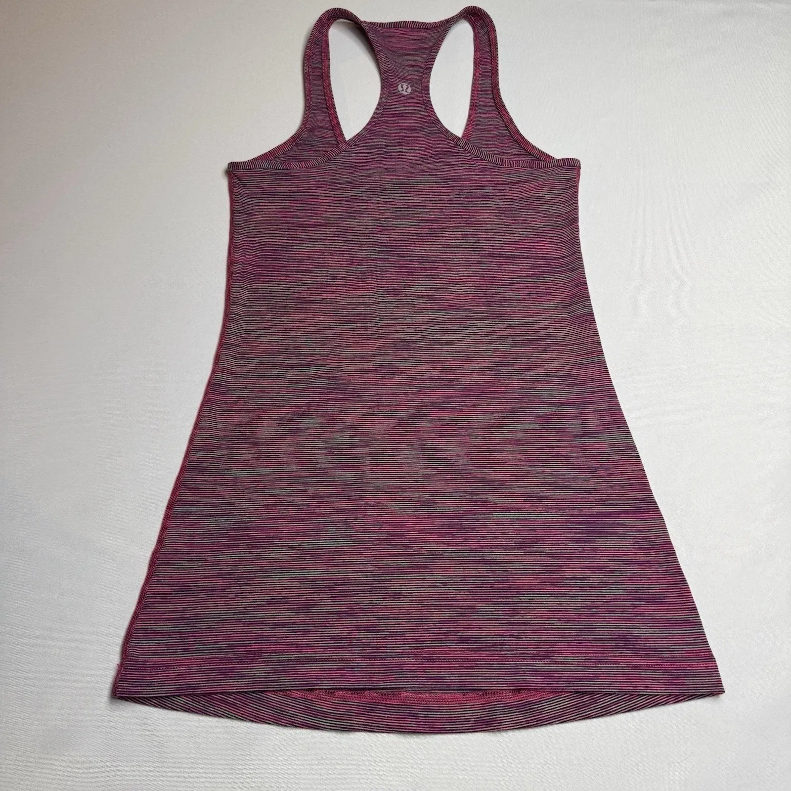 Lululemon Pink Athletic Racer Tank Top Womens ‎ Sleeveless Athleisure Gym Size 4 - Image 2