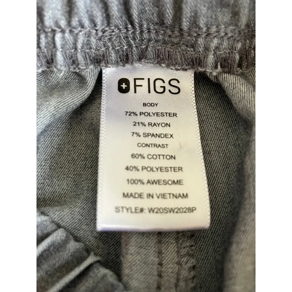 FIGS Technical Collection Zamora High Rise Jogger Scrub Pant  womens size xsmall - Image 2