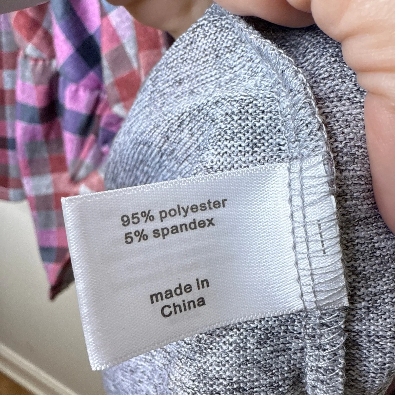 NEW NWT Lane‎ Bryant Classic Faux-Wrap Plaid Top 18/20 Purple Surplice Peplum - Image 8