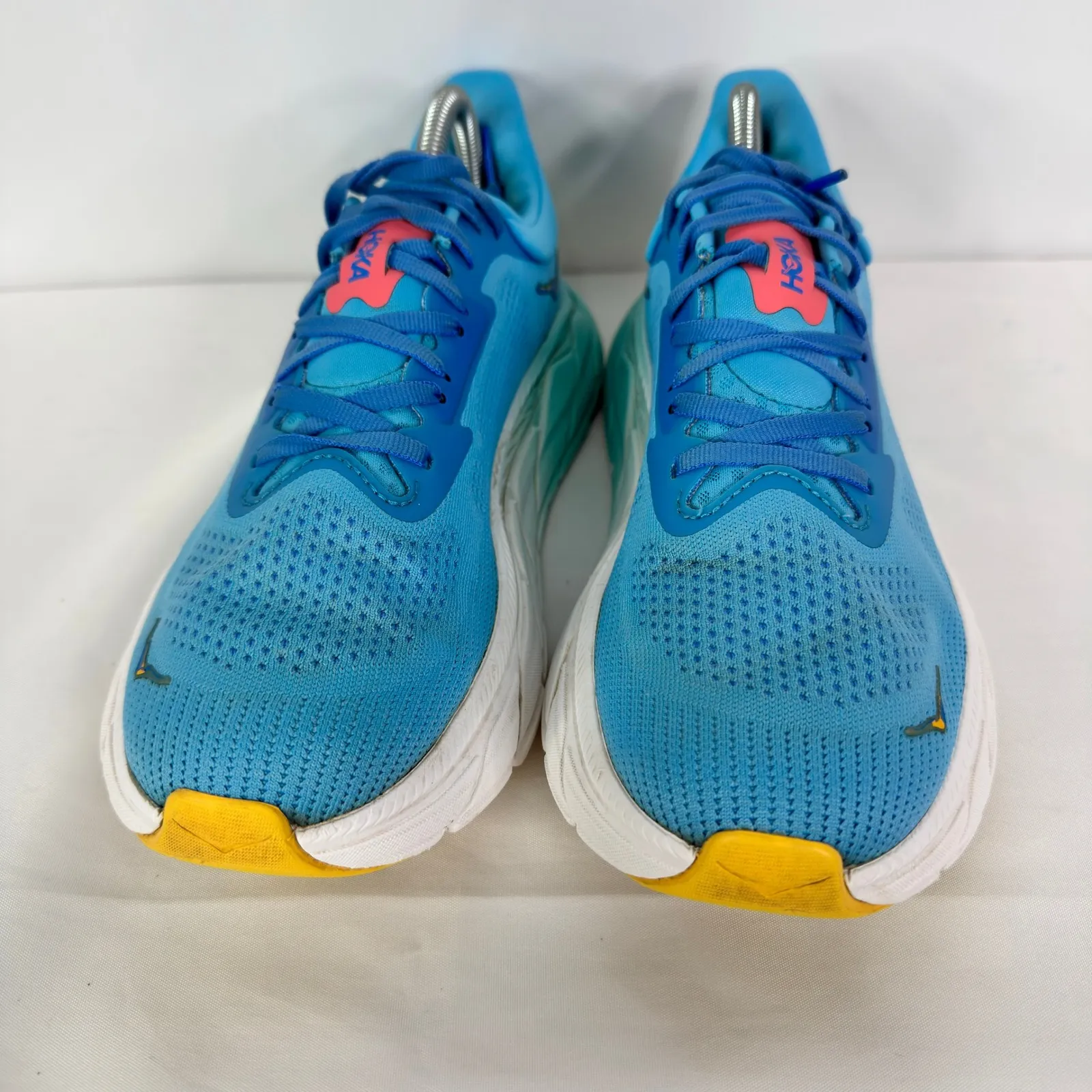 Hoka One One Arahi 7 Womens Running Shoes Blue Athletic Sneakers Size 10B - Image 9