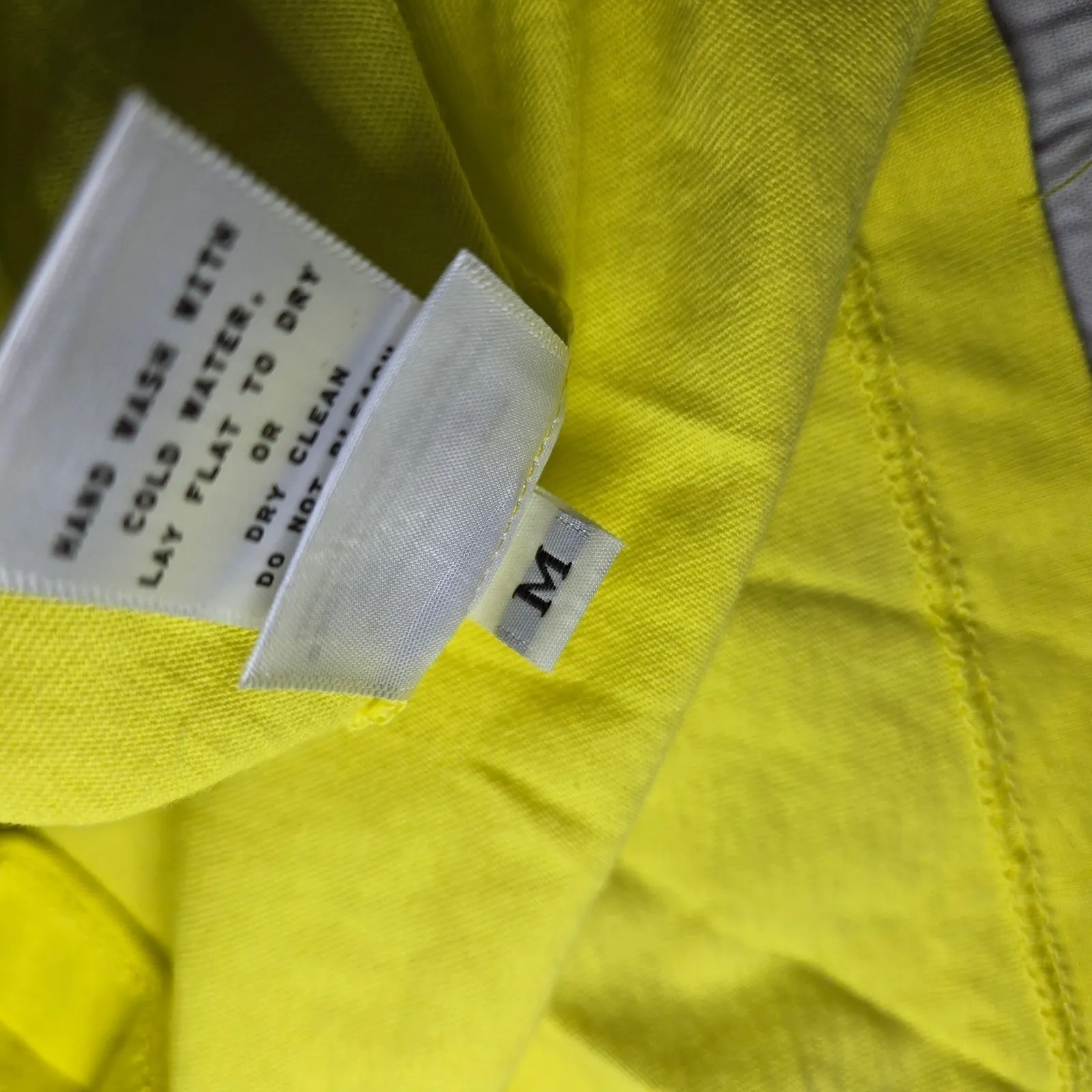 DAYDREAMER Def Leppard Hysteria Tour Long Sleeve T‎ Shirt Yellow Cotton M - Image 7