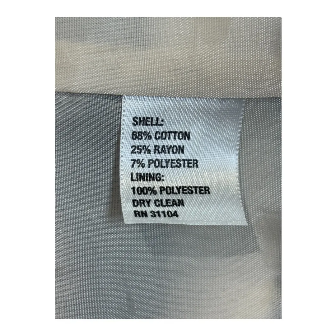 Crown & Ivy Striped Dress Sleeveless Petite Navy White Tweed Women‎ Size 14P New - Image 8