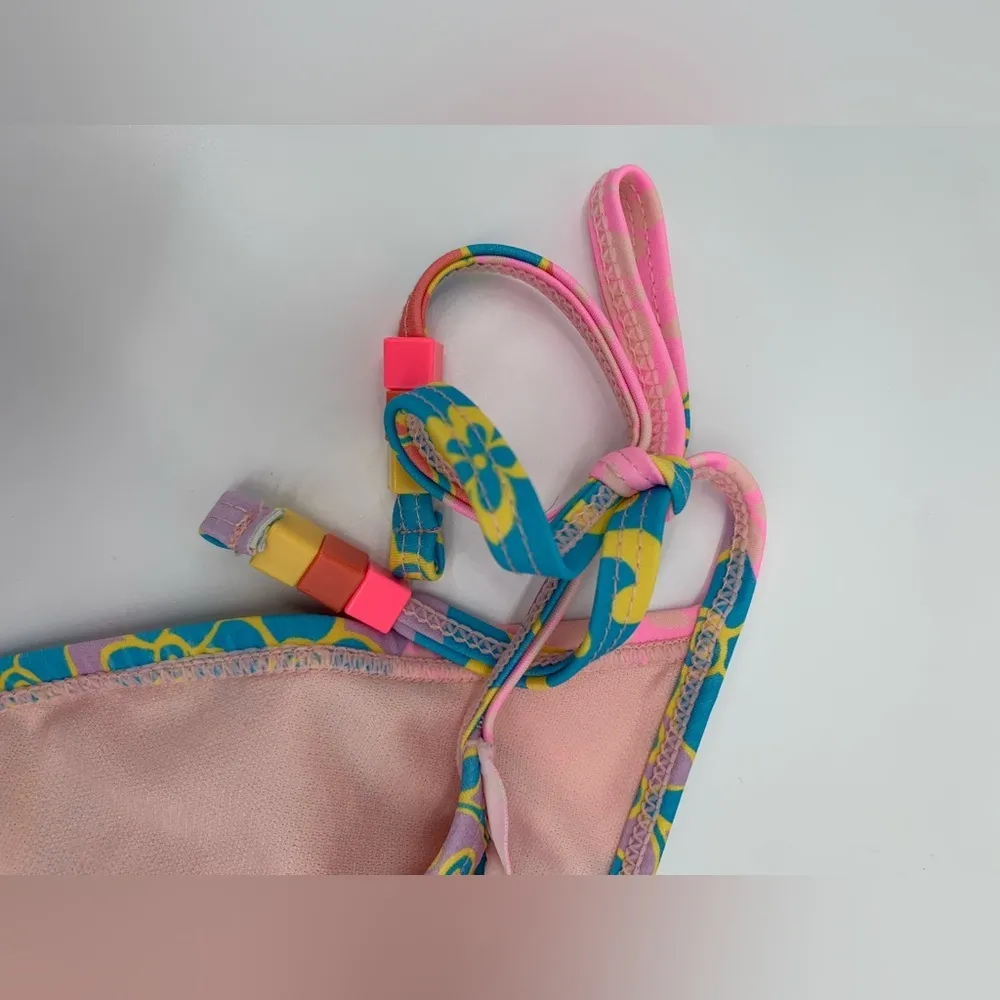 No Boundaries Multicolor Floral Bikini Size Large - Image 2