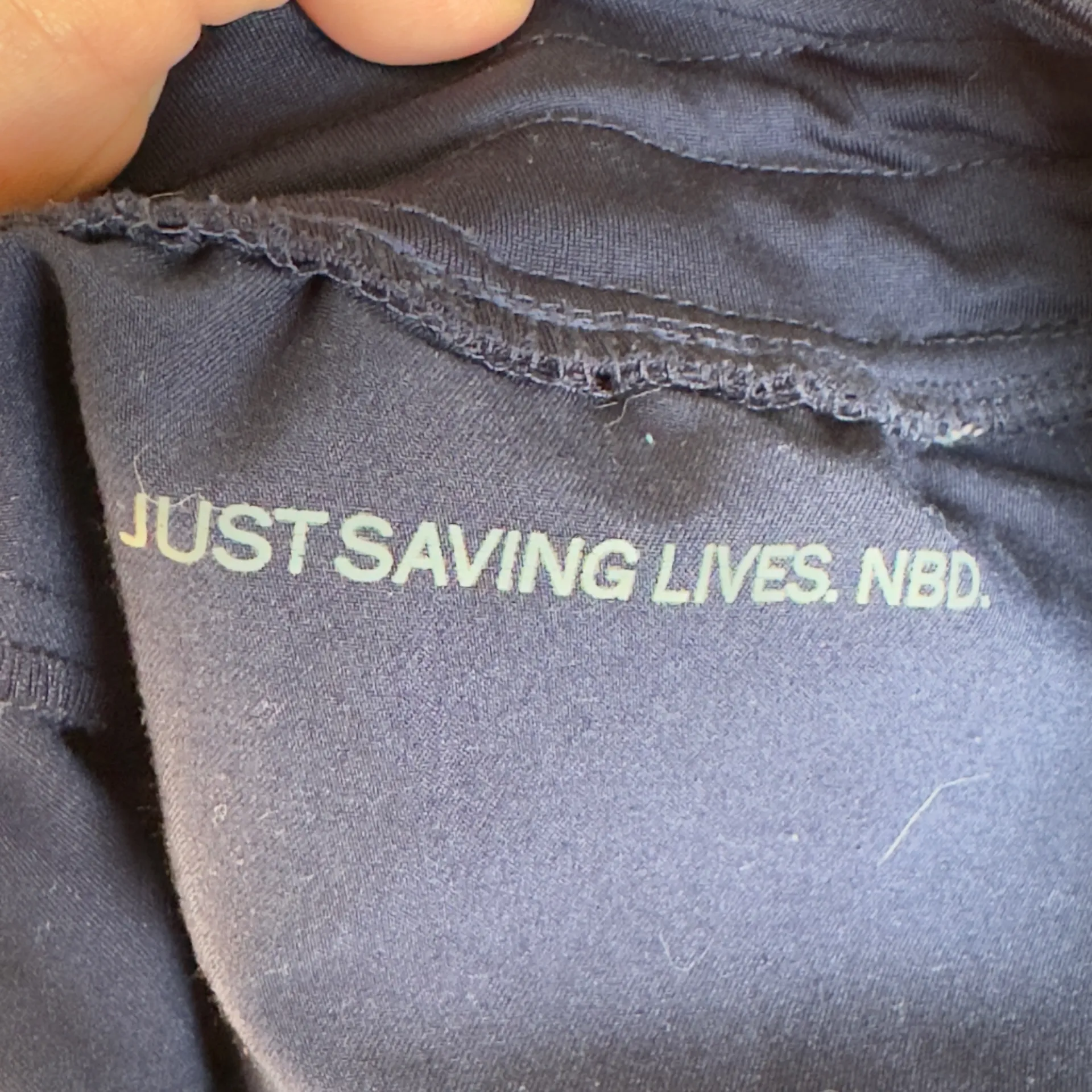 FIGS  Technical Collection Navy Jogger Scrub‎ Pants XXL Petite - Image 5